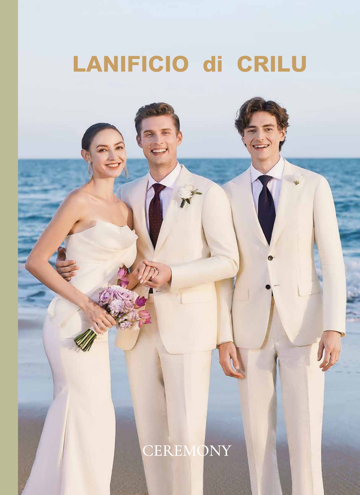 Tailored garments on a clothing rack